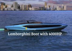 Lamborghini Boat with 4000HP