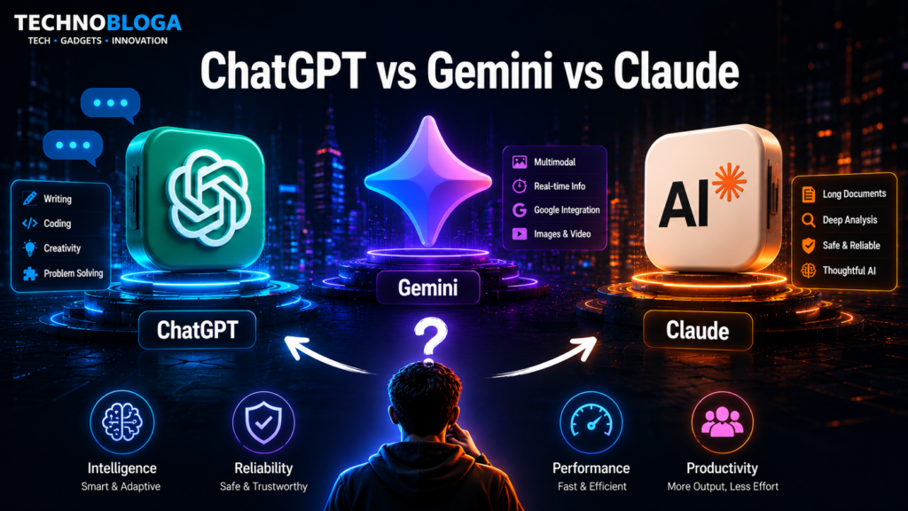 ChatGPT vs Gemini vs Claude: Which AI is Best in 2026?